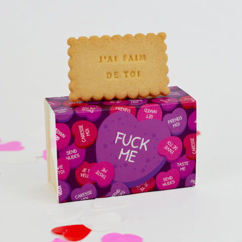 Boîte de 6 biscuits - Fuck me