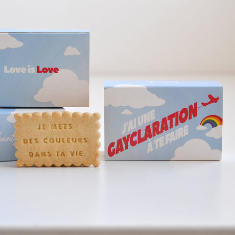 Boîte de 6 biscuits - Gayclaration