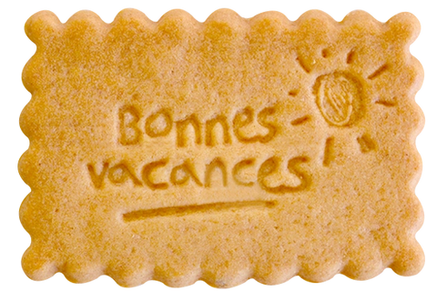 Biscuit Bonnes vacances