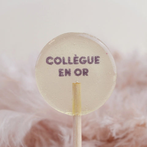 Sucette COLLÈGUE EN OR