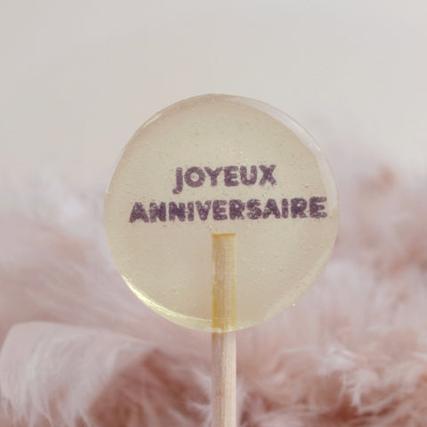 Sucette JOYEUX ANNIVERSAIRE