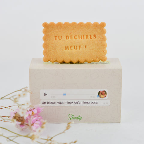 Boîte de 6 biscuits - Vocal