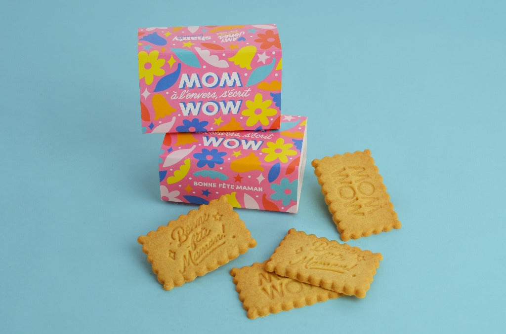 Boîte de 6 biscuits Fête des mères