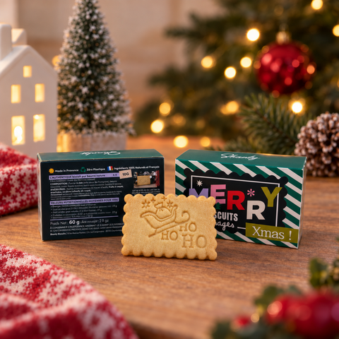 Coffret de 6 biscuits - Merry Xmas