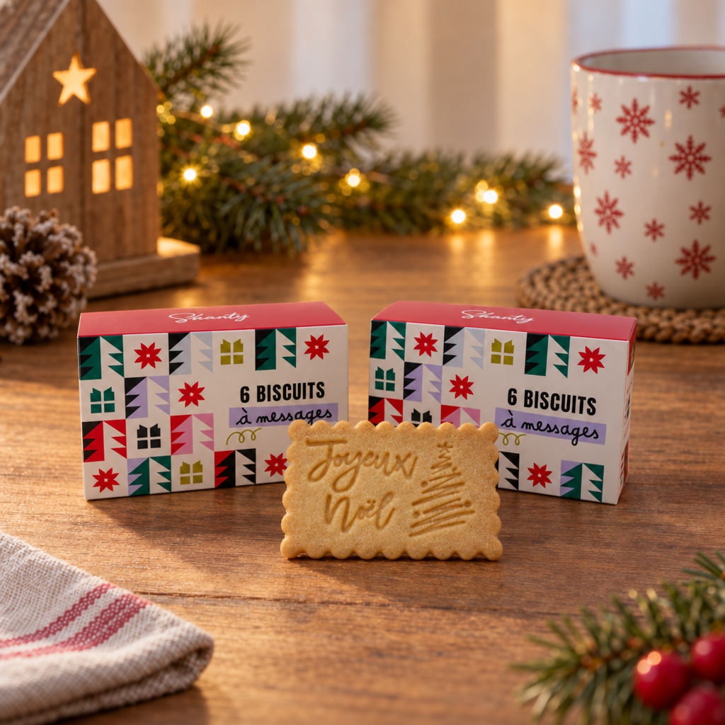 Coffret de 6 biscuits - Tartan