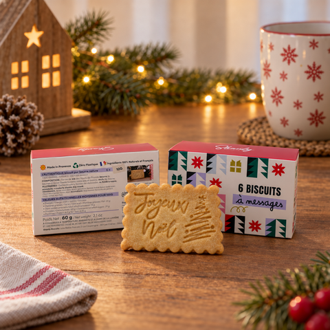 Coffret de 6 biscuits - Tartan