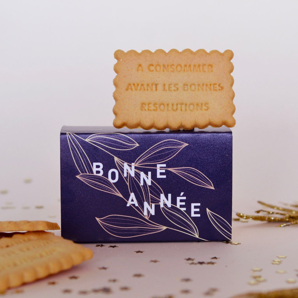 Boîte de 6 biscuits - Bonne Année