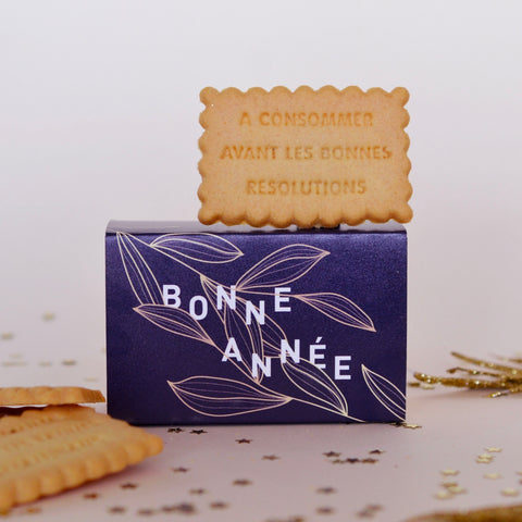 Boîte de 6 biscuits - Bonne Année