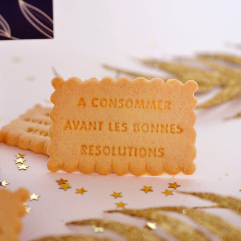 Boîte de 6 biscuits - Bonne Année