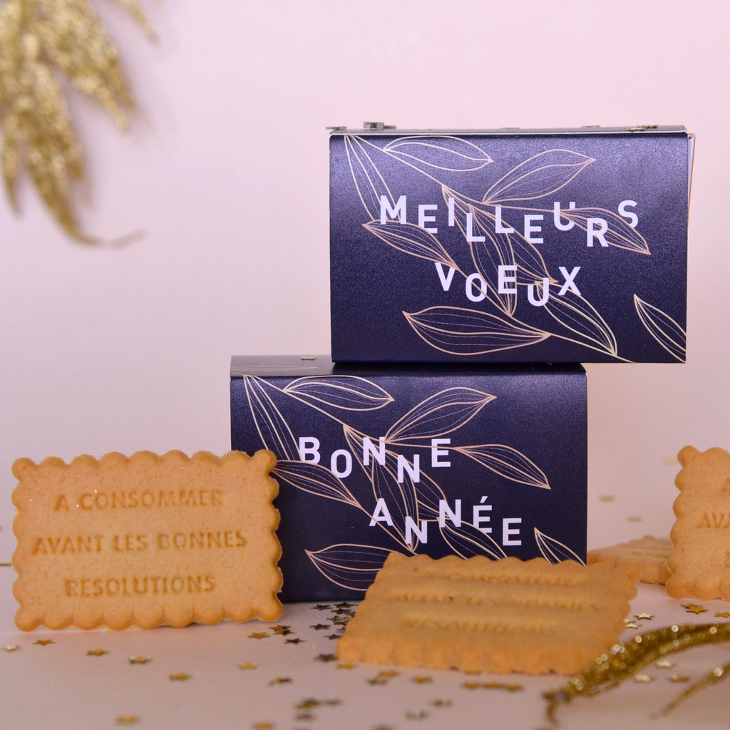 Boîte de 6 biscuits - Bonne Année