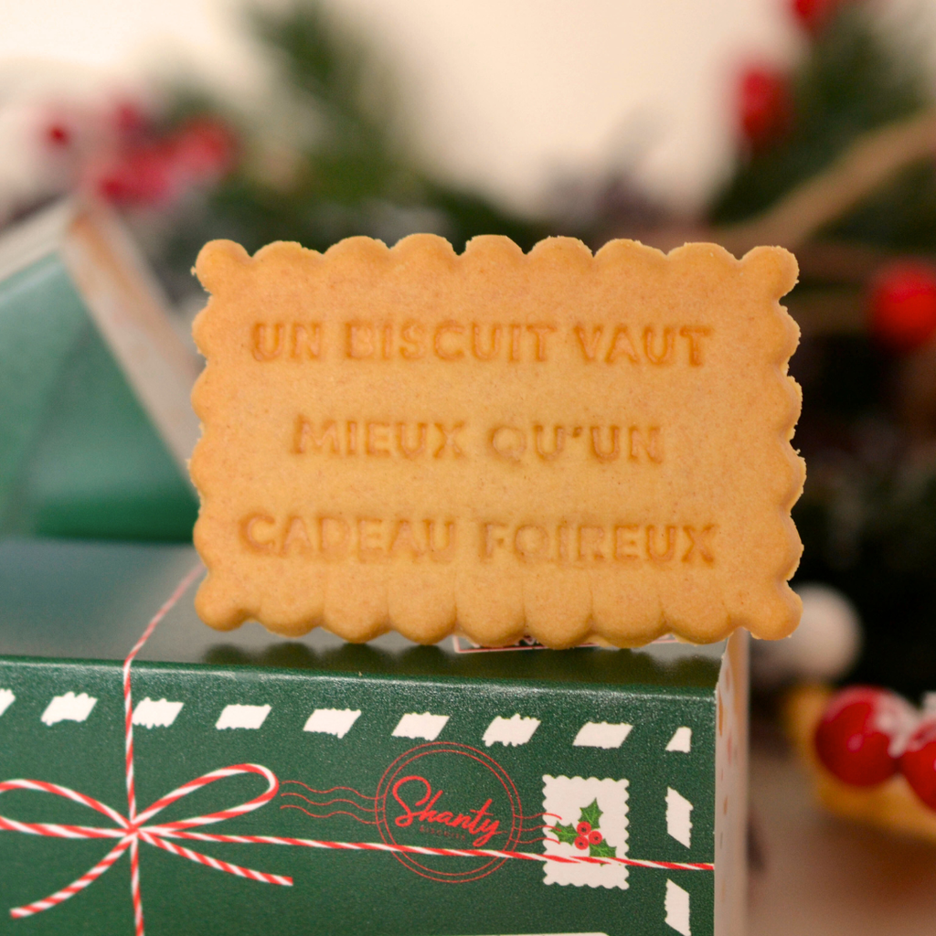 Boîte de 6 biscuits - Secret Santa