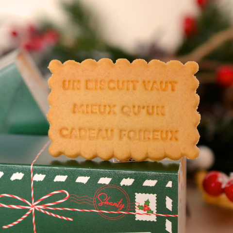 Boîte de 6 biscuits - Secret Santa