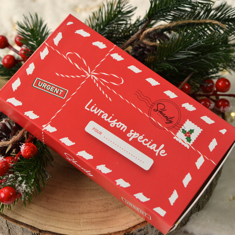 Boîte de 12 biscuits - Joyeux Noël