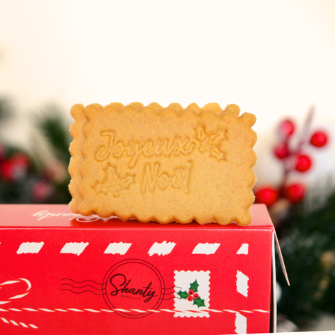 Boîte de 12 biscuits - Joyeux Noël