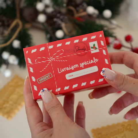 Boîte de 6 biscuits - Joyeux Noël