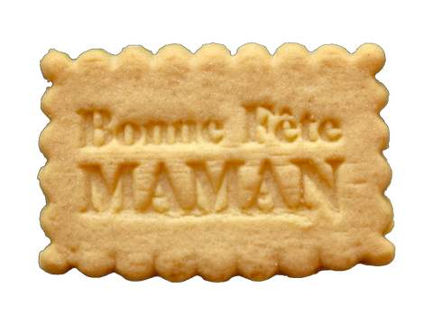 Biscuit Bonne fête MAMAN