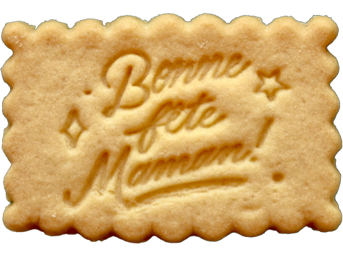 Biscuit Bonne Fête Maman étoiles