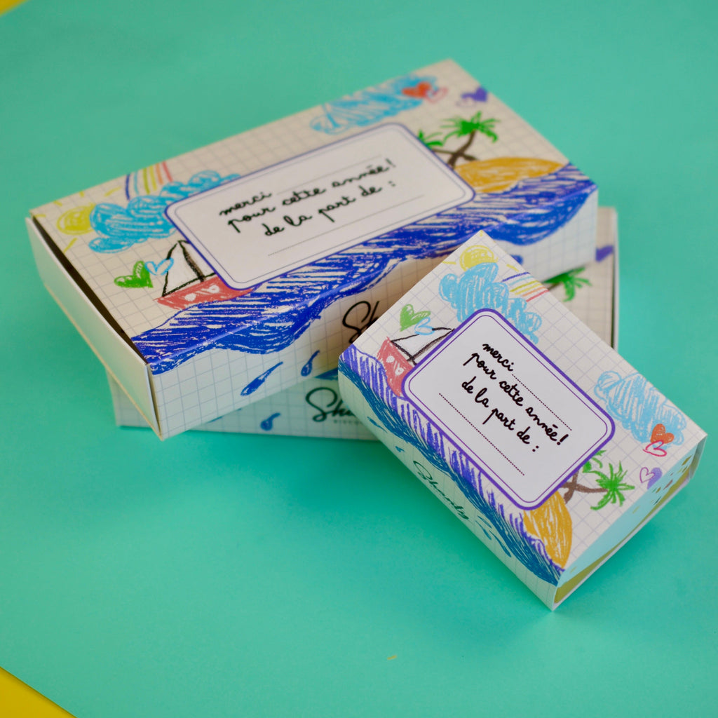 Boîte de 6 biscuits - Merci pour cette année
