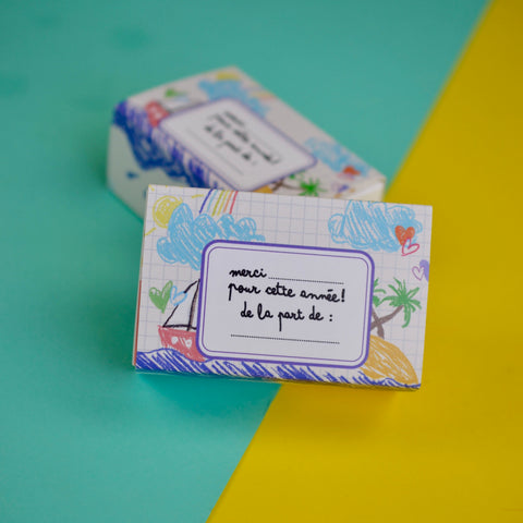 Boîte de 6 biscuits - Merci pour cette année