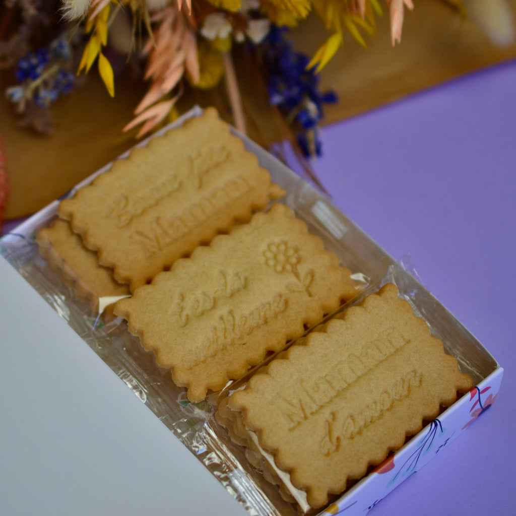 Boîte de 12 biscuits - Maman d'Amour