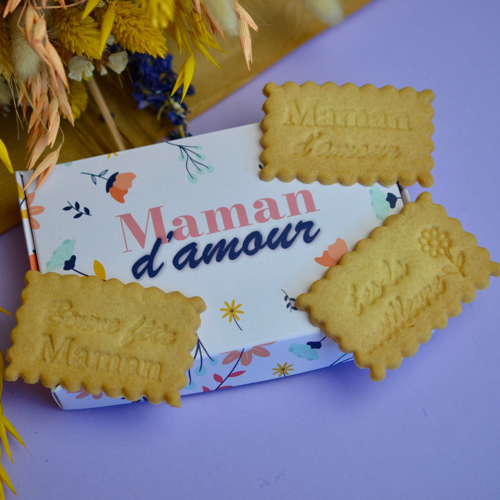 Boîte de 12 biscuits - Maman d'Amour