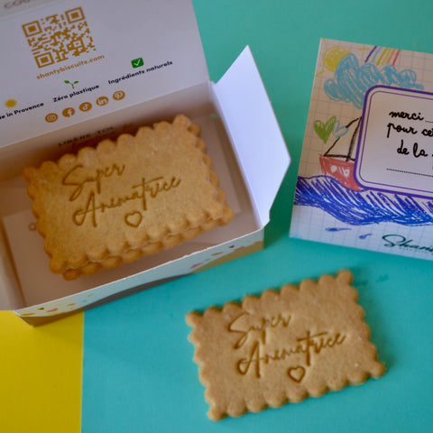 Boîte de 6 biscuits - Super animatrice