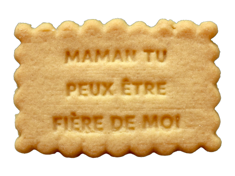 Biscuit Maman tu peux être fière de moi