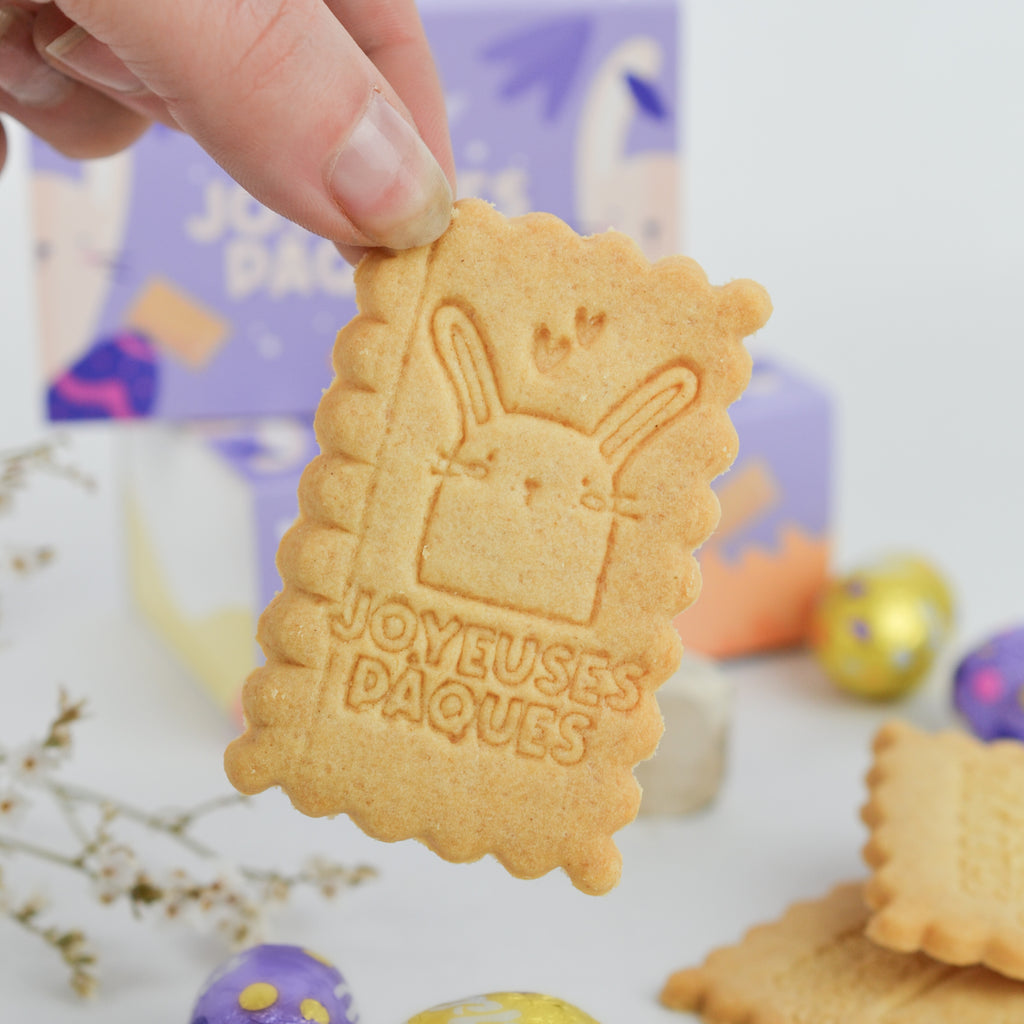 Boîte de 6 biscuits - Joyeuses Pâques