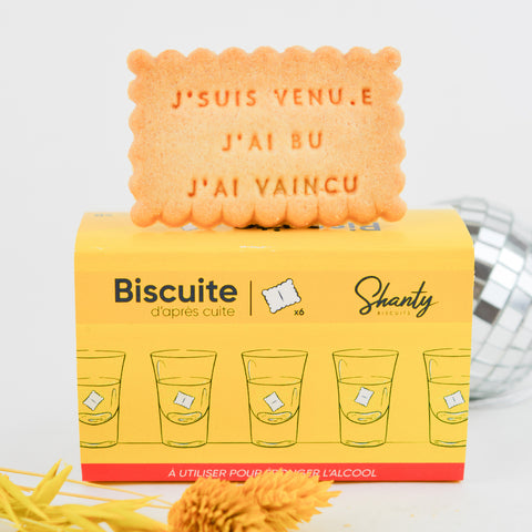 Boîte de 6 biscuits - Biscuite