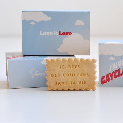Boîte de 6 biscuits - Gayclaration