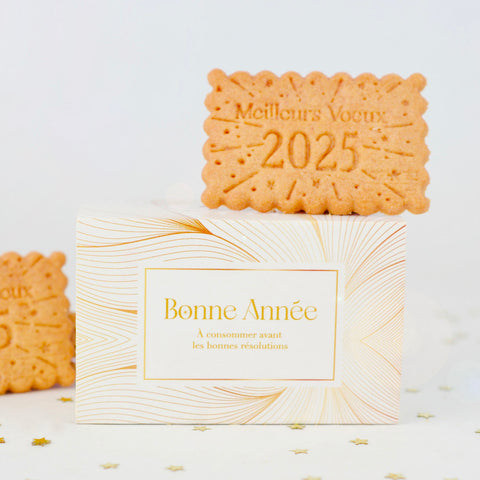 Boîte de 6 biscuits - Bonne Année