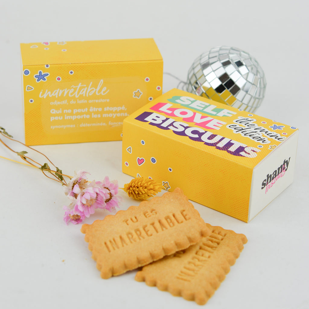 Boîte de 6 biscuits Self Love - Inarrêtable