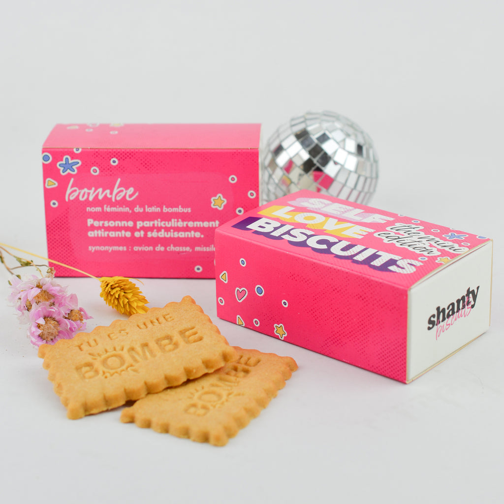 Boîte de 6 biscuits Self Love - Bombe