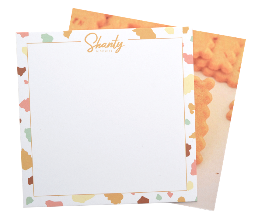 Imprimer carte personnalisée Shanty Biscuits
