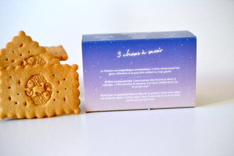 Boîte de 6 biscuits Poissons