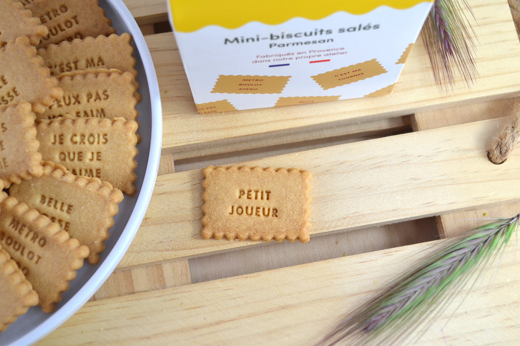 Mini-biscuits Parmesan AOP