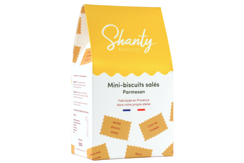 Mini-biscuits Parmesan AOP