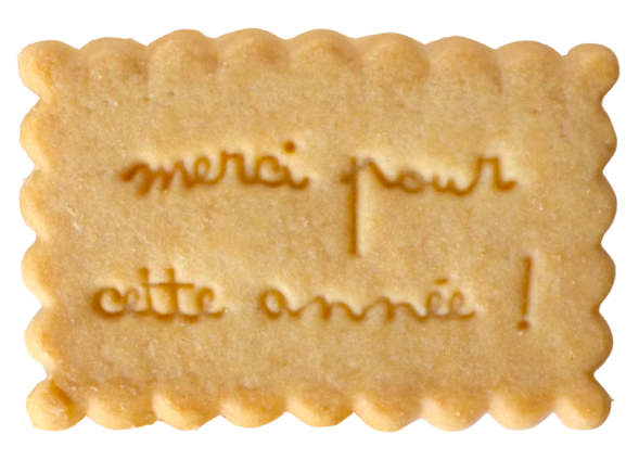 Biscuits personnalisés Made in France - Le Cadeau Français®
